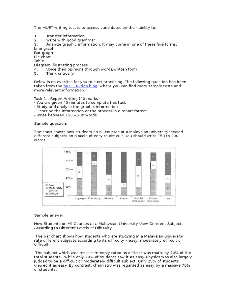 Muet writing question 2 image