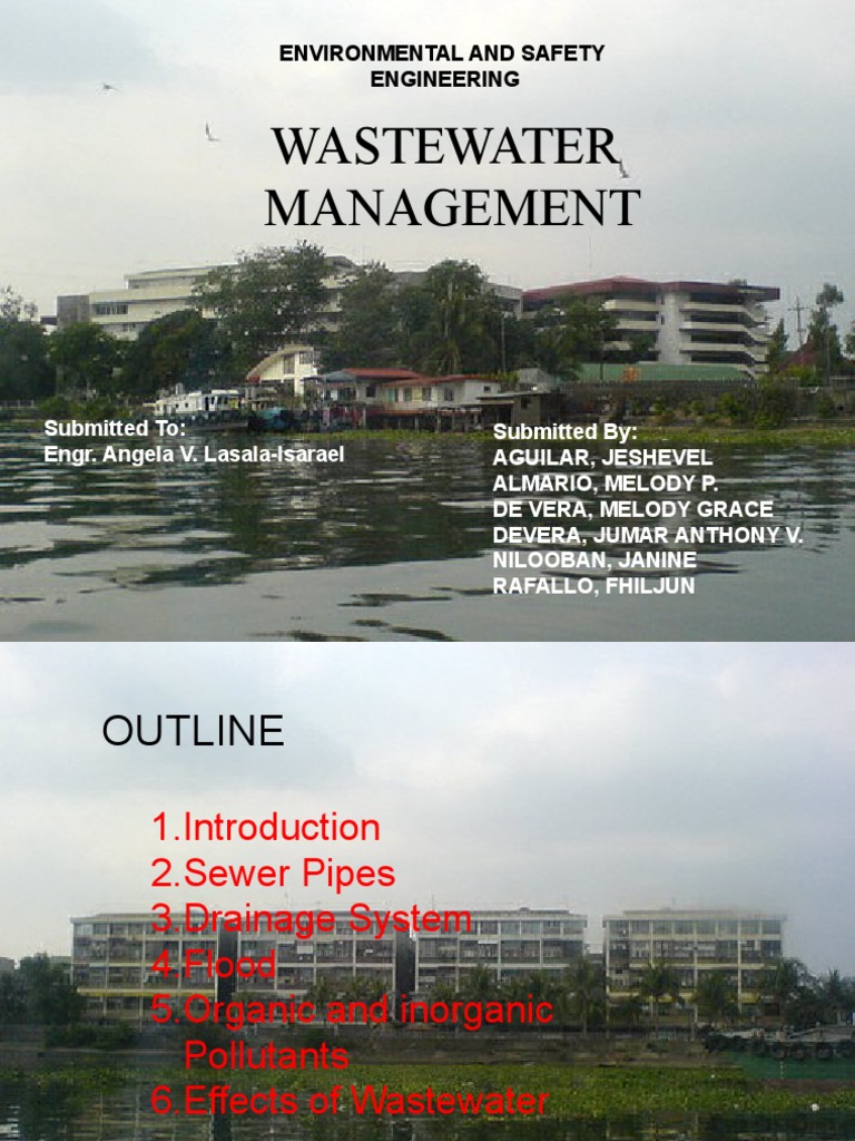 Wastewater Management Overview | PDF | Sewage Treatment | Environmental ...