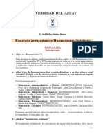 Humanismo Cristiano - Preguntas y Respuestas