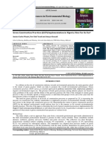 Advances in Environmental Biology: Green Construction Practices (GCP) Implementation in Nigeria: How Far So Far?