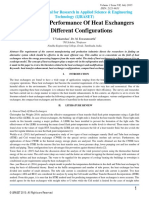 Performance of Heat Exchangers