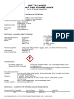 Safety Data Sheet for Coconut Shell Activated Carbon