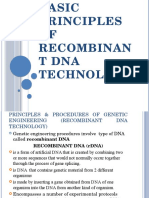 Basic Principles of Recombinant DNA Technology (173865)