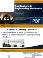 Module 11 Applications in Engineering Mechanics