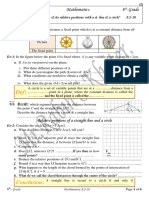 Lycee Des Arts Mathematics 8 - Grade Name: - . - . - .: Conclusion