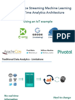 An Open-Source Streaming Machine Learning and Real-Time Analytics Architecture