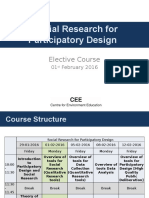 2 - Social Research For Participatory Design - Day 2 - Social Research - Qualitative