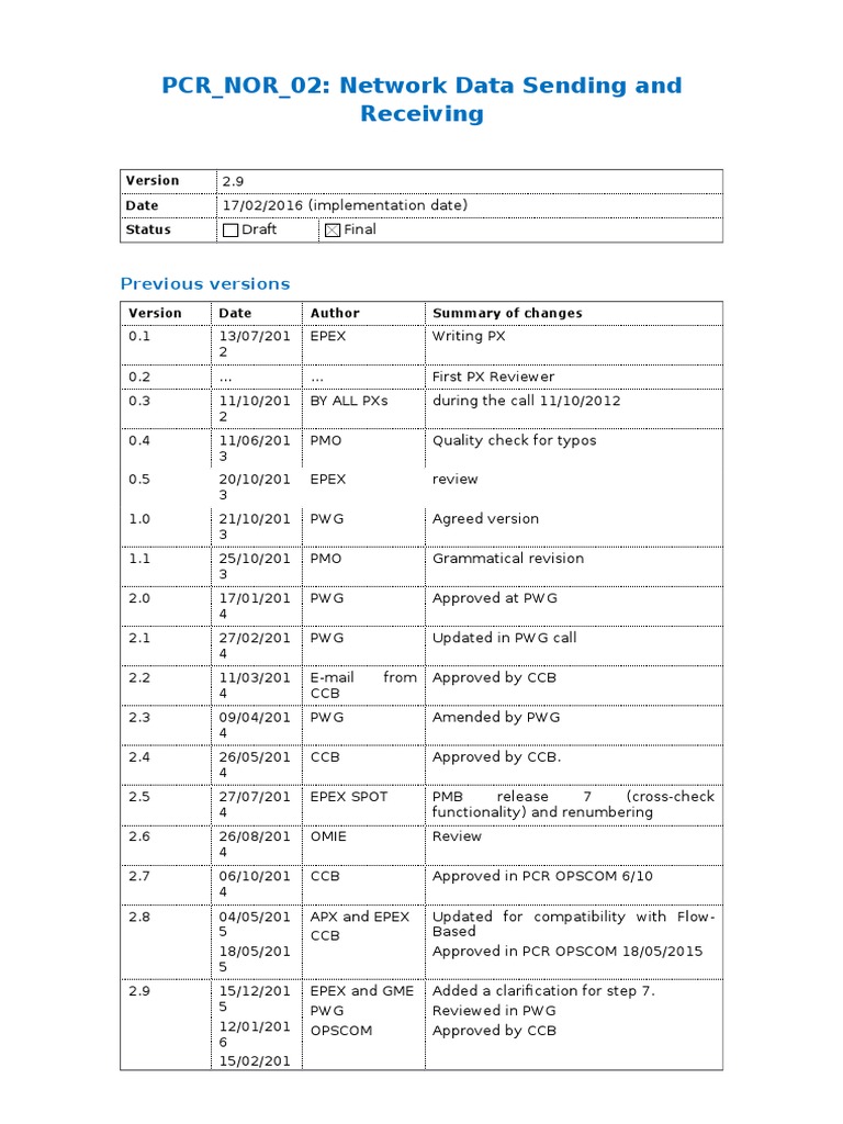 PCR_NOR_02: Facilitating the Exchange of Network Data Between Power ...