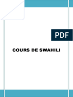 1 Cours Kiswahili PDF