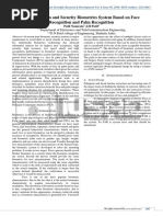 Authentication and Security Biometrics System based on Face Recognition and Palm Recognition