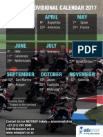2017 MOTOGP Provisional Calendar 1