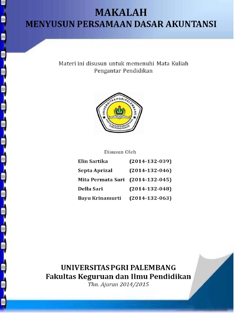 Tabel persamaan akuntansi perusahaan dagang t