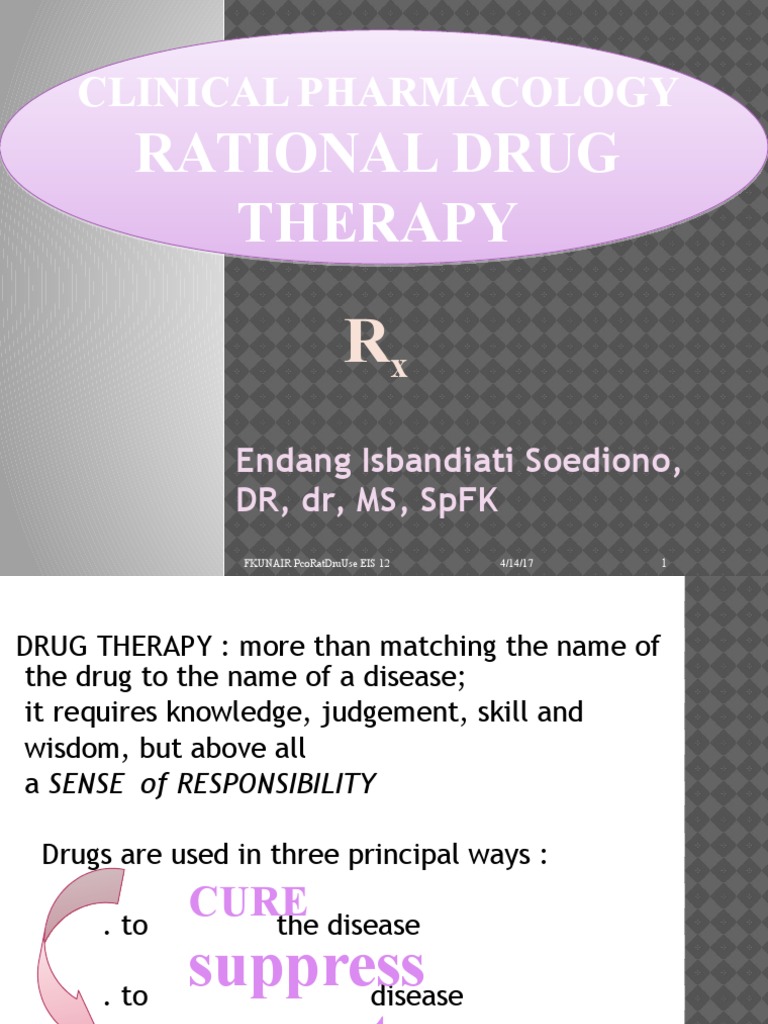 Rational Drug Therapy: Clinical Pharmacology | PDF | Therapy | Medical ...