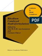 Mechanisms in Homogeneous Catalysis A Spectroscopi PDF