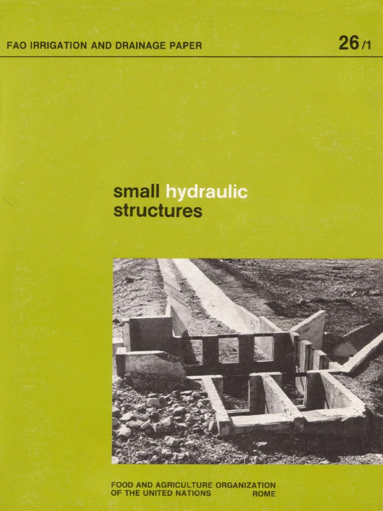 FAO Small Irrigation structure full.pdf Irrigation Water Resources