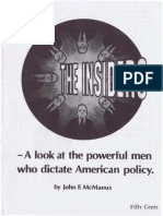 INSIDERS PAMPHLET-A Look at the Powerful Men.. ' . Who Dictate American Policy. by John F. McManus-28