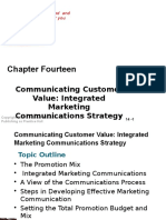 Chapter Fourteen: Communicating Customer Value: Integrated Marketing Communications Strategy
