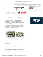 Cheats de Pokemon Blanco y Negro (Funcionan) Parte 2 - Taringa!