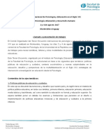 III Encuentro Internacional de Psicología y Educación en El Siglo XXI (15 Junio)