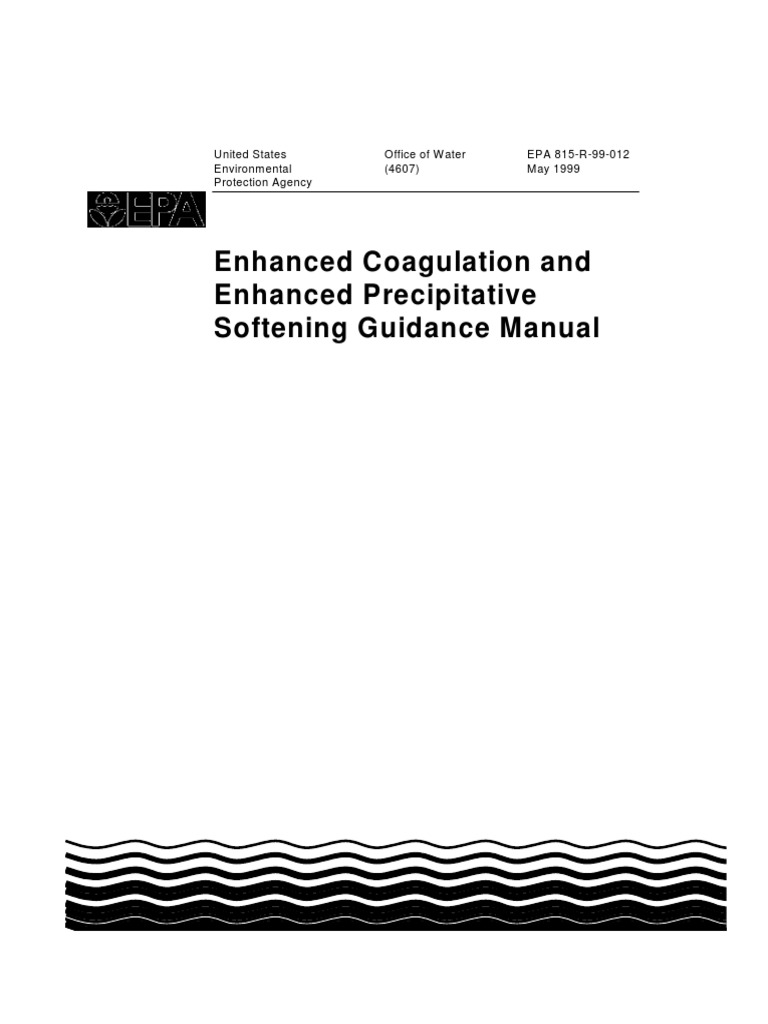 Enhanced Coagulation Guidance Manual | PDF | Water Purification ...