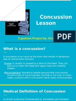 Concussion Lesson