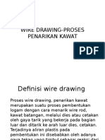 Wire Drawing Proses Penarikan Kawat