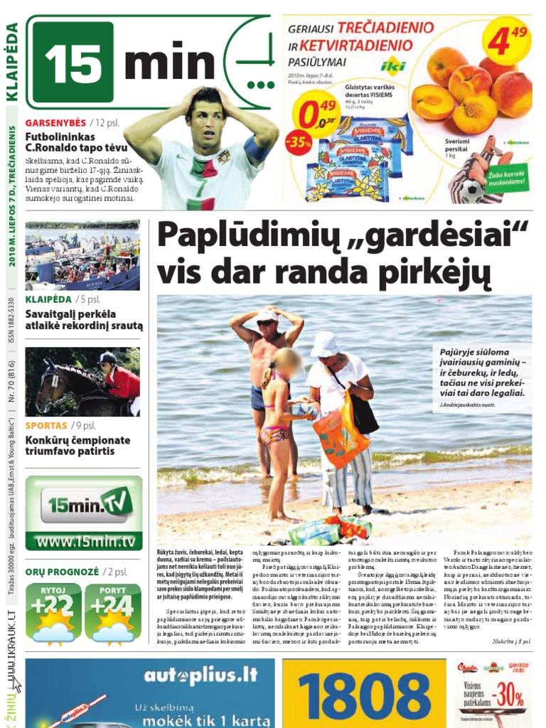 15min Klaipėda 2010-07-07 | PDF