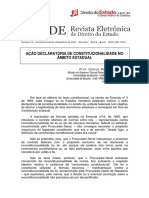 Ao Declaratria de Constitucionalidade No Mbito Estadual PDF