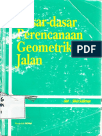 Dasar Dasar Perencanaan Geometrik Jalan Silvia Sukirman