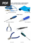 Tools in Computer Hardware Servicing | PDF | Technology & Engineering