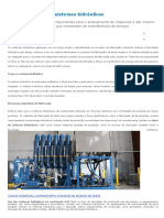 Características Dos Sistemas Hidráulicos