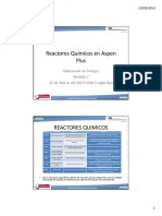 Reactores Químicos en Aspen Plus PDF