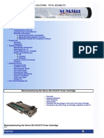 Remanufacturing The Xerox DC-212/214 Toner Cartridge: Verview