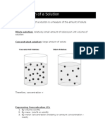 8) Concentration Calculations Student