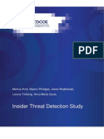 Insider Threat Detection Study: Markus Kont, Mauno Pihelgas, Jesse Wojtkowiak, Lorena Trinberg, Anna-Maria Osula