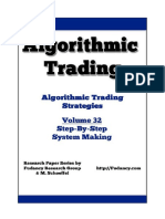 Algorithmic Trading - Step by Step System Making