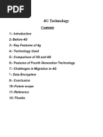 4g Technology Seminar Report PDF