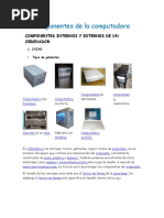 Componentes de Computadora y Creacion de Correo Elctronico Ocultar y Desocultar Carpetas