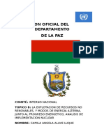 Posicion Oficial Del Departamento