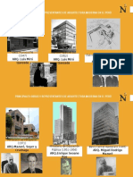 Principales Obras y Representantes de Arquitectura Moderna En