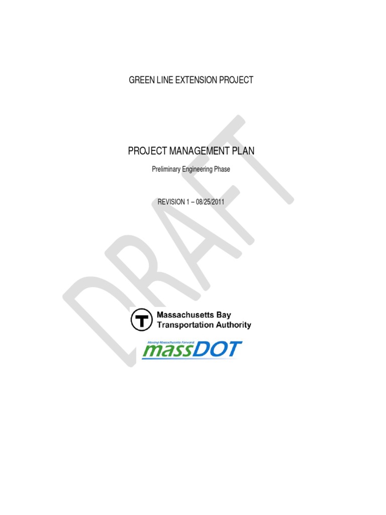Green Line Extension Project Plan | PDF | Transport | Railway