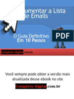 Como Aumentar A Lista de Emails