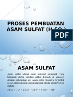 Proses Pembuatan Asam Sulfat