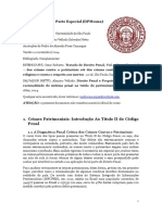 DPM0212 - Direito Penal II - Parte Especial - Prof. Alamiro Velludo - Pedro Camargos (186-24) - Versão 1.0 (11.14)