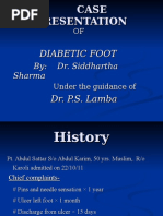 Download Diabetic Foot - Case Presentation by Marlon Abad SN345204179 doc pdf