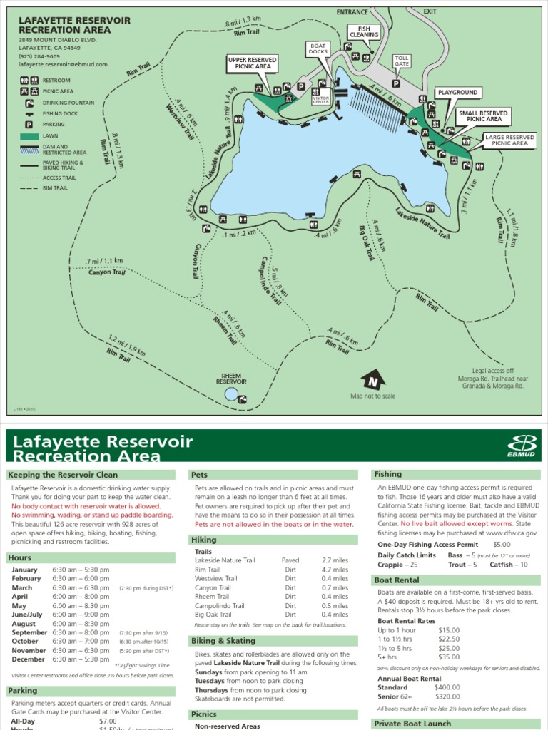 L141 Lafayette Rec Area Info 0416  PDF Trail Outdoor Recreation
