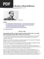 Skorzeny Worked With Mossad