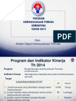 Program Kewirausahaan Pemuda Kemenpora Tahun 2014 PDF