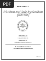 Speed Control of DC Motors Assignment - 1 - 1825