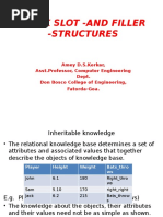 Weak Slot and Filler Strct